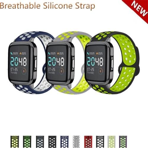 20mm 22mm Silicone Band Strap for Haylou LS02 Replacement Watchband