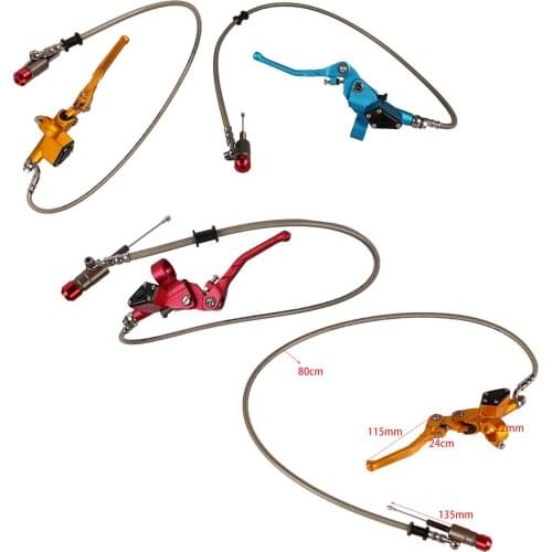 Motorcycle Hydraulic Clutch Lever Master Cylinder For 125-250cc Vertical Engine Dirt Bike ATV Enduro Motocross