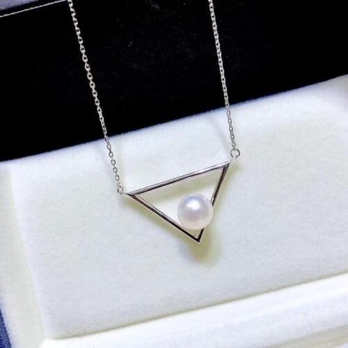 Triangle Necklace Mountings Hot Party Necklace Findings, Necklace Chain Settings Jewelry Parts Fittings Charm Accessories
