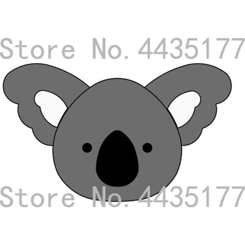 Japan Steel Blade 4pcs/set Wooden Die koala Pendant Leather Craft Punch Hand Tool Cut Knife Mould Sewing Accessories