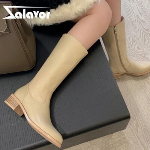 ZALAVOR Women's High Boots