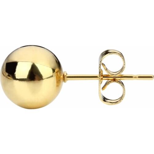 Piercing Womans Stud Earring 2 pieces simple style gold color stainless steel metal classic earrings for women girls 1111