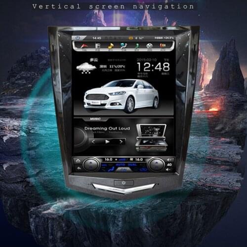 10.4Inch Tesla Screen Radio Car Multimedia Video Player For Cadillac Atsl Xts Srx Cts SLS 2013-2017 Android 10 Stereo GPS HU