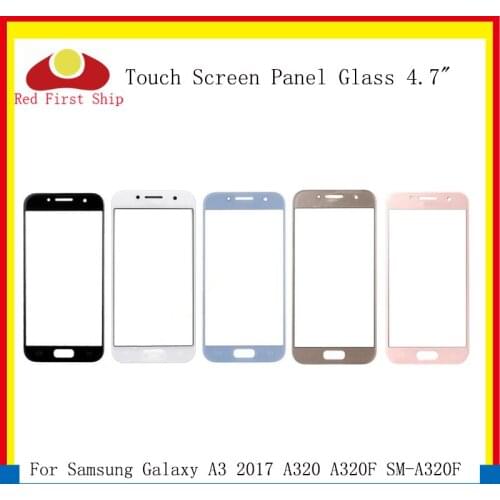 10Pcs/lot Touch Screen For Samsung Galaxy A3 2017 A320 A320F Touch Panel Front Outer Glass Lens A3 2017 Touchscreen LCD Glass