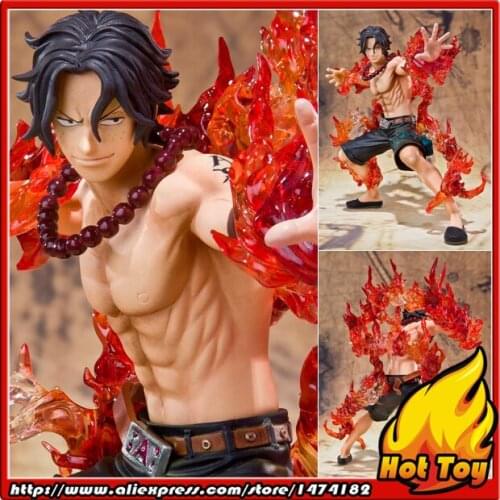 100% Original BANDAI Tamashii Nations Figuarts ZERO Collection Figure - Portgas D. Ace -Battle Ver.- from "ONE PIECE"