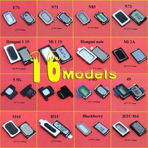 16models Earpiece Loudspeaker for Iphone 4 4s 5 5s for Xiaomi 1 1S 2A Hongmi 1 1S Note for Nokia E71 N71 N73 N85 HTC 816