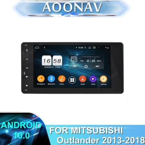 2 din 2DIN Android Car radio DVD player For MITSUBISHI Outlander 2013-2018 car stereo autoradio auto audio GPS head unit