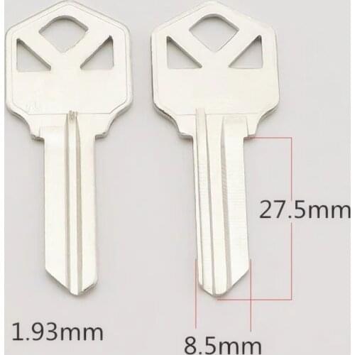 20pcs/lot KW1 Key Blanks KW1 blank key house door keys