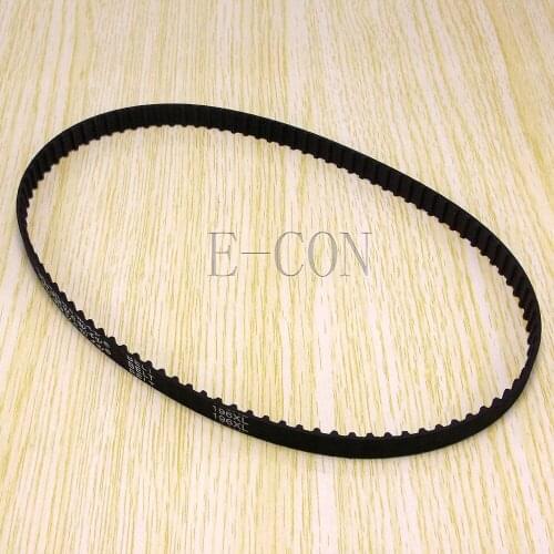 5pcs 196XL Timing Belt L039 98teeth Width 0.39inch(10mm) XL Positive Drive Pulley for CNC Stepper Motor and Engraving Machine