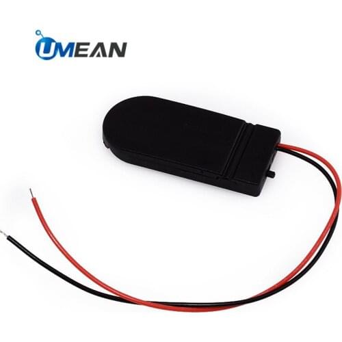 6v CR2032 Coin Cell Battery holder box on off switch battery socket for DIY Lamp string Power Case lighting kit