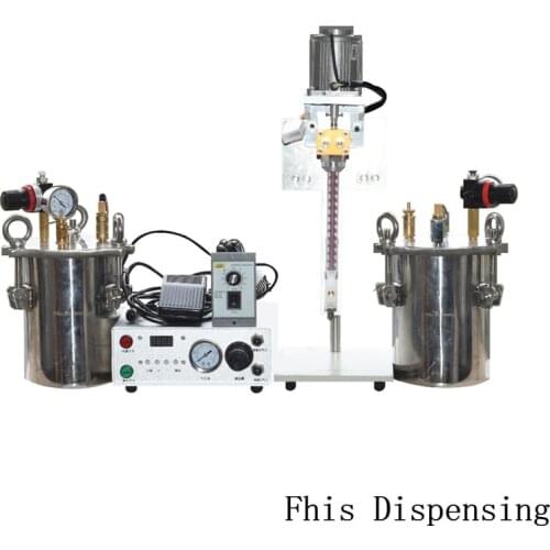 Automatic AB Double Liquid Irrigation Machine Dispensing Machine with Precision Dispensing Valve Pressure Tank for Epoxy Potting