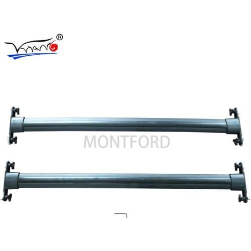Car Styling For Toyota HIGHLANDER 2009-2014 Aluminum Alloy Side Bars Cross Rails Roof Rack Luggage Carrier Rack 2Pcs