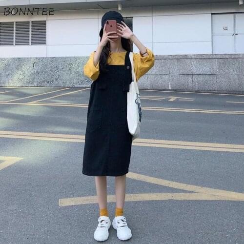 Модные джинсовые платья BONNTEE China At AliExpress