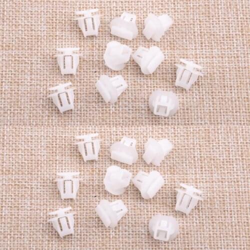 CITALL 76882-JG10A 76882JG10A 20pcs Exterior Wheel Fender Flare Molding Clip Fit For Nissan X-Trail Infiniti QX56