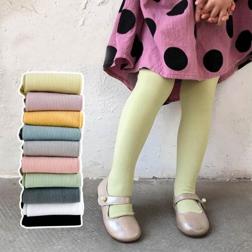 Kids Girl Nylon Pantyhose Child Toddler Velvet White Shaping Spring Summer Fashion Dance Stripe Princess Tights Baby Accessories