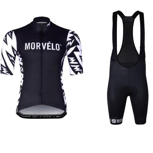 LASER Cut 2021 MORVELO M14 Mens Cycling Jersey Short Sleeve Bicycle Clothing With Bib Shorts Ropa Ciclismo