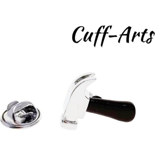 Lapel Pin Badges for Men Brown Hammers Lapel Pin Badge Fashion Brooches Novelty Lapel Pin By Cuffarts P10405