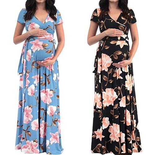 New Plus Size Maternity Dresses For Photo Shoot Pregnant Dress Pregnant Women Summer Dress Pregnancy Clothes 2020 Sexy