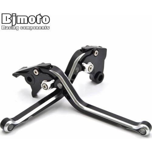BJMOTO 1 Pair Brake Clutch Levers For Yamaha XP500 T-MAX Tmax 500 2001-2007 Adjustable Roll-A-Click Motorcycle Lever Set