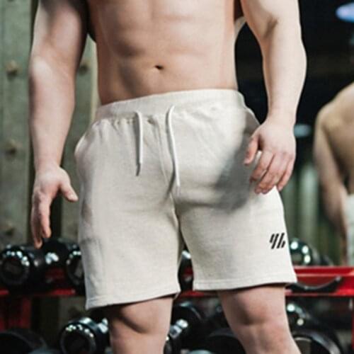 New Cotton Brand Shorts Loose Short MenTrousers Fitness Bodybuilding Jogger Male Casual Gyms exercise Cool durable Sweatpants