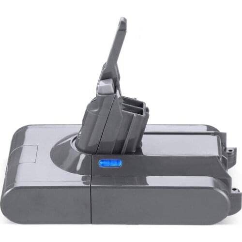 5000mAh 6000mAh 21.6V V8 Lithium Battery Replacement for Dyson V8 Absolute V8 Animal Fluffy Motorhead Handhold Vacuum Batteries