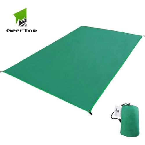 GeerTop Ultralight Waterproof Camping Mat Ground Sheet Picnic Mattress Rain Shelter Beach Blanket for Tent Hiking Backpacking