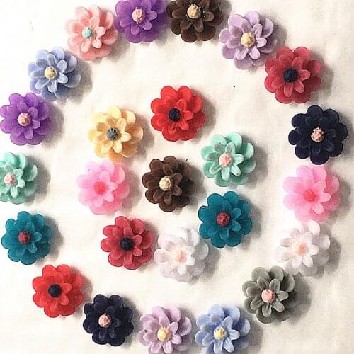 100Pcs 10mm rose Resin Flowers Decoration Crafts Flatback Cabochon For Scrapbooking Kawaii Cute Diy Accessories