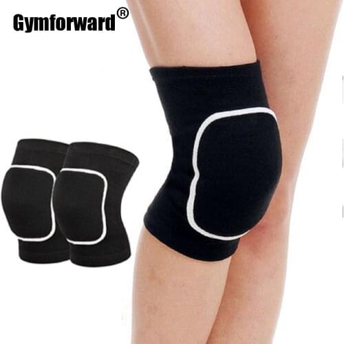 2pc Crossfit Knee Pads Fitness Brace Support Protector Volleyball Basketball Sports Knee Brace Sleeves Bodybuilding Workout Wrap