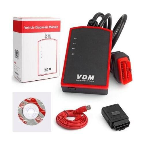 UCANDAS VDM WIFI OBD2 Automotive Scanner V4.5 Full system Auto Diagnostic Tool OBDII Car Scanner UCANDAS VDM Full System OBD2 Au
