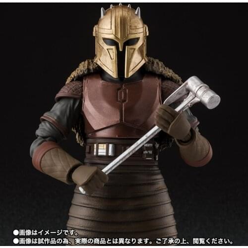 Bandai Star wars Armorer S.H. Figuarts Star Wars The Mandalorian anime action & toy figures model toys for children