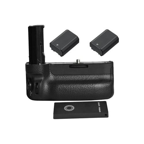 VG-C3EM VGC3EM Battery Grip+Remote Control+2X NP-FZ100 FZ100 Batteries for Sony A9/A7R3/A7M3/A7III Alpha9 Alpha7RIII Alpha7M3