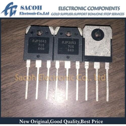 Free Shipping 10Pcs RJP3043DPK RJP3043 RJH3043 TO-3P Power IGBT transistor