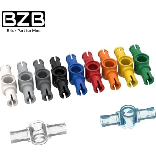 BZB MOC 87082 Bolt Connection Piece Creative Building Block Model Kids DIY High-tech Brick Parts Toys Best Gifts