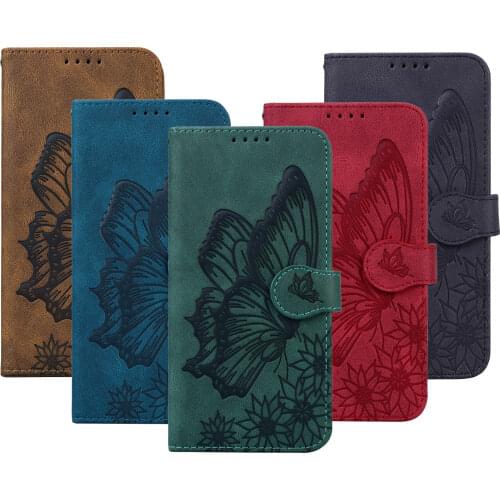 Wallet Case For Samsung Galaxy S20 FE S21 PLUS S30 S8 S9 S10 PLUS NOTE 20 Ultra 5G Embossed Leather Full Protection Cover