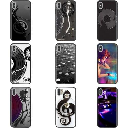 Black Funda 3D Coque Tpu Prime Digital Mixer Dj Turntable Poster Charming For Xioami Redmi Note 10 Pro 5G 9 9S 9T Max 8 7 6 5 4