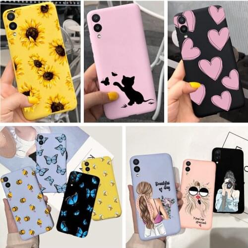 For Samsung Galaxy A02 Case Daisy Sunflower Matte Slim Candy Coque Fundas For Samsung A02 A 02 A022F Back Cover Bumper 6.5 inch