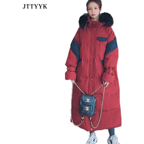 JTTYYK Women's Down Jackets With Fur