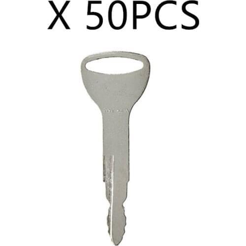 50 Pcs Toynew Ignition key For Toyota Forklift Equipment replacement For Key A62597