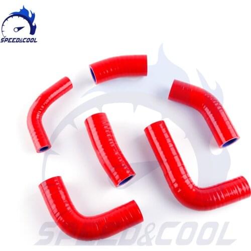Fit 2005 2006 Honda CBR 600 RR CBR600RR Motorcycle Silicone Radiator Coolant Tube Pipe Hose Kit