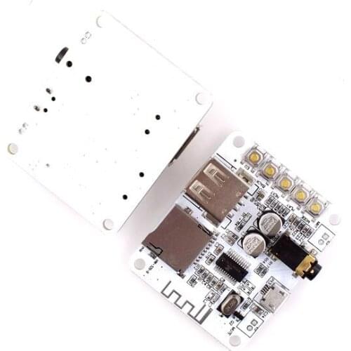 Bluetooth-Compatible MP3 Decoding Module Audio Receiver Board Decoding Playback with USB TF Aard Pre-level Output Board