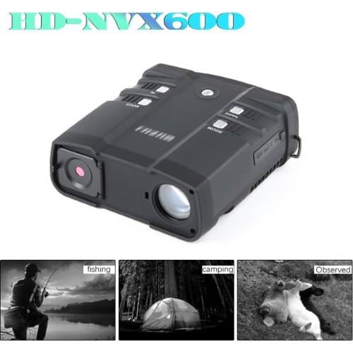 Newest X600 Infrared Digital Night Vision Monoculars with 8G TF card full dark 200M range Hunting Monocular Optics