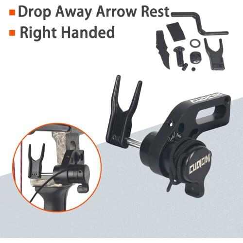 NEW CDI Fine-tuning Ultra Rest Right Handed Drop Away Arrow Rest Compound Bow Outdoor Sports Hunting Shooting