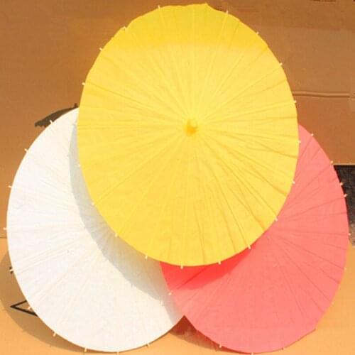 20 pieces/lot) New colorful / white paper parasols wedding umbrella Diameter 23.6 inches