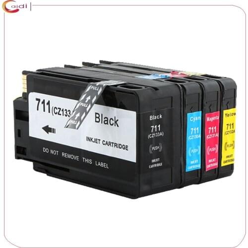 Compatible Ink Cartridges for HP 711XL Ink Cartridges 1Set High Capacity with HP designjet T120 HP designjet T520