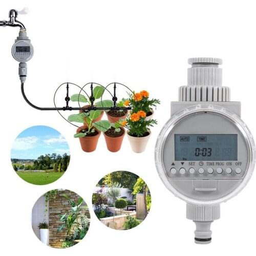 Garden Watering Timer LCD Automatic Electronic irrigation Controllers Water Timer Home Digital Intelligence Watering System