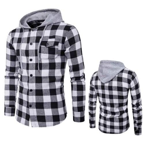 Мужские клечатые рубашки VXO China At AliExpress