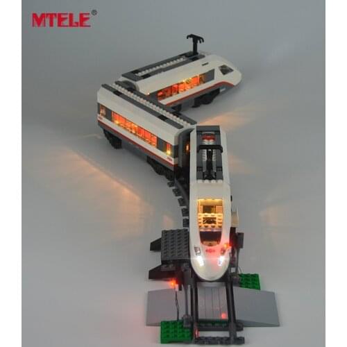 MTELE Brand New Arrival Led Light Kit For 60051 Trains High-speed Passenger Compatible With Model 02010