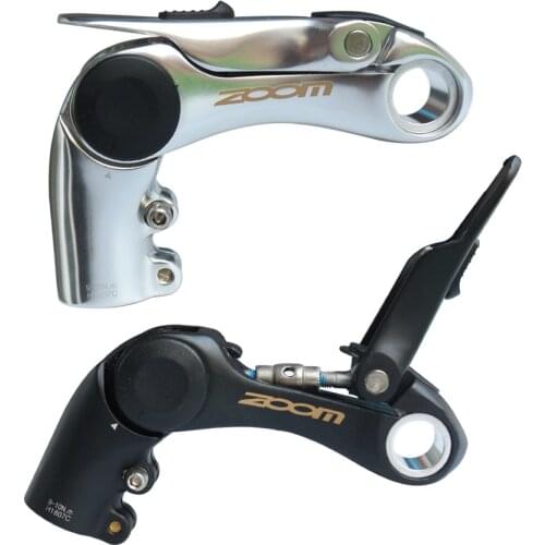 ZOOM MTB Rise Up stem 28.6mm fork steerer tube fiting Stem 25.4*110mm adjust extension handlebar stem Fixed Gear Road Bike part