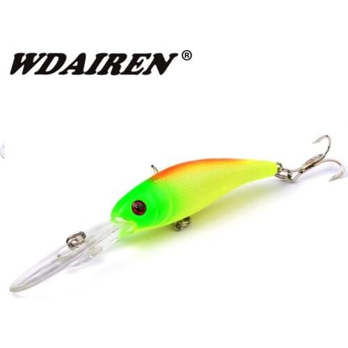 1Pcs Minnow Fishing Lure 100mm 7.8g Artificial Hard Baits Quality Professional Wobblers Bass Pike Minnows Fishing Tackle