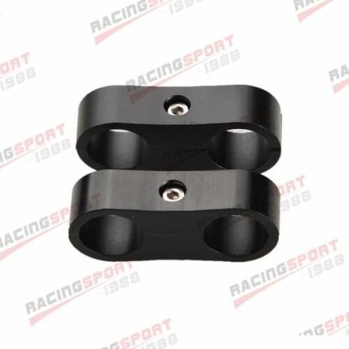 2PCS-10AN AN10 AN-10 10AN 19.1MM Billet Fuel Hose Separator Fittings Adapter